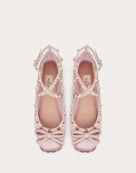 ROCKSTUD SATIN BALLERINA - Image 4